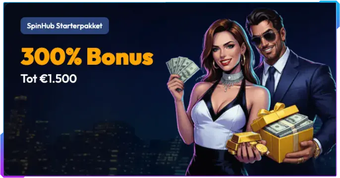 Spinhub casino Nederland banner